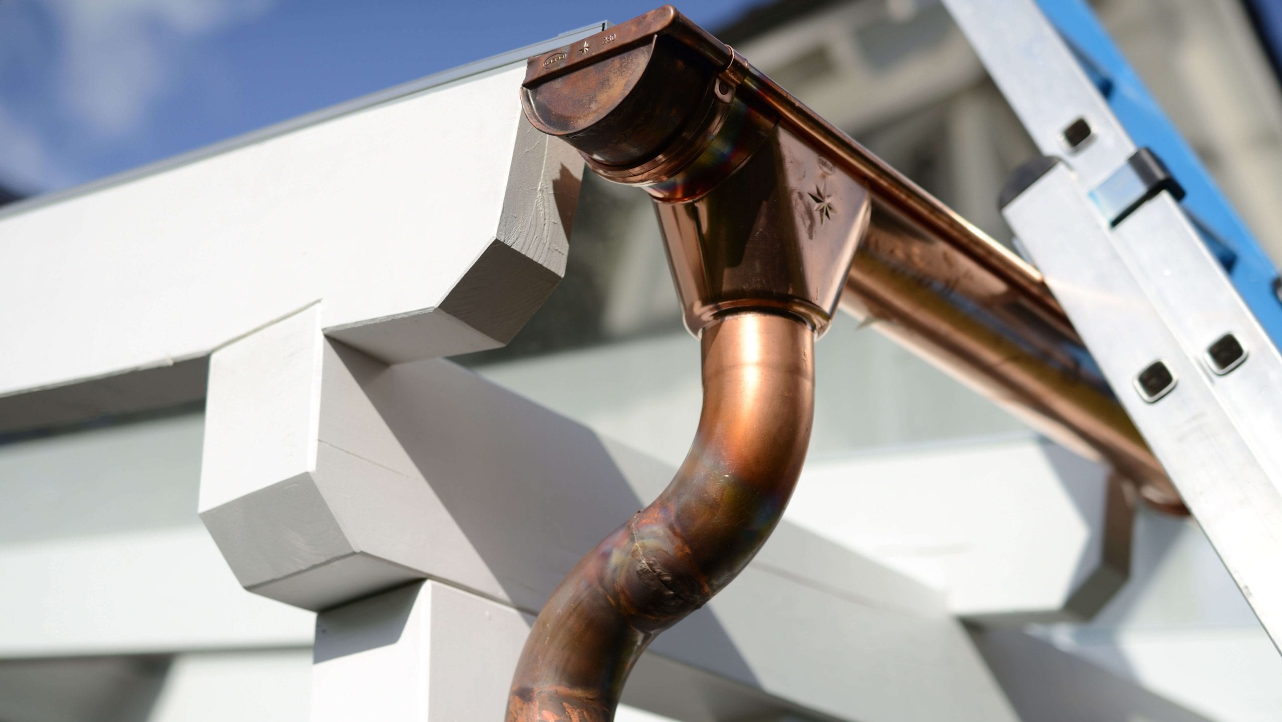 Make your property stand out with copper gutters. Contact for gutter installation in Overland Park