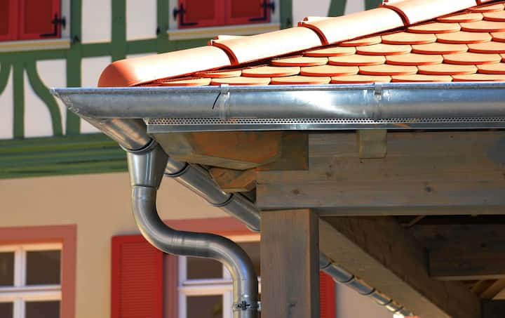 Long lasting steel gutters installation in Overland Park